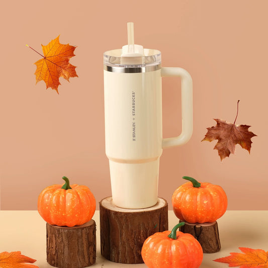 Starbucks Vietnam 2025 Pumpkin Spice Latte series Stanley Stainless Steel Cup 887ml 30oz