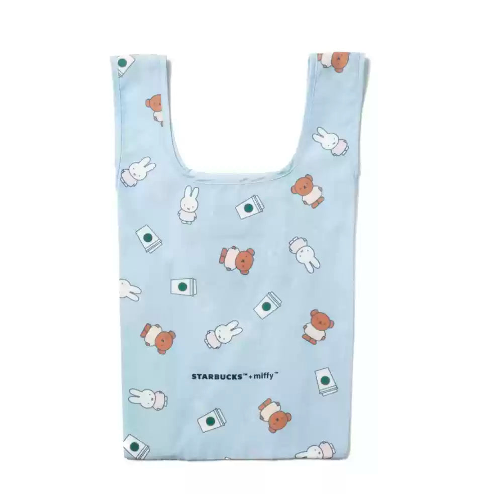 Starbucks and Miffy Asia blue Eco-friendly bags Starbucks loveinstarbucks