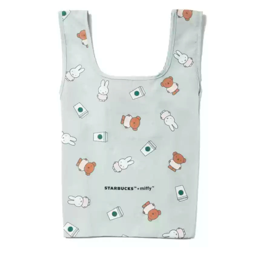 Starbucks and Miffy Asia green Eco-friendly bags Starbucks loveinstarbucks