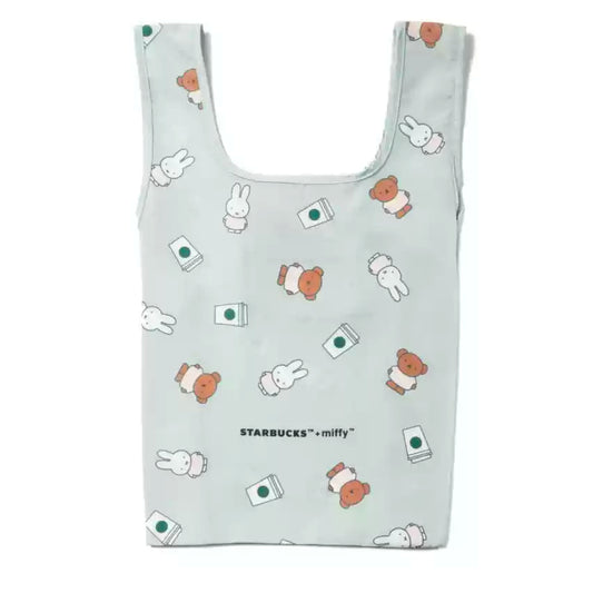 Starbucks and Miffy Asia green Eco-friendly bags Starbucks loveinstarbucks