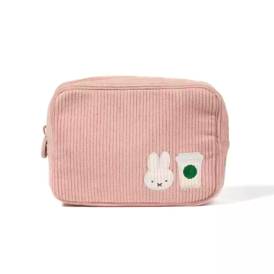 Starbucks and Miffy Asia pink make up bag Starbucks loveinstarbucks