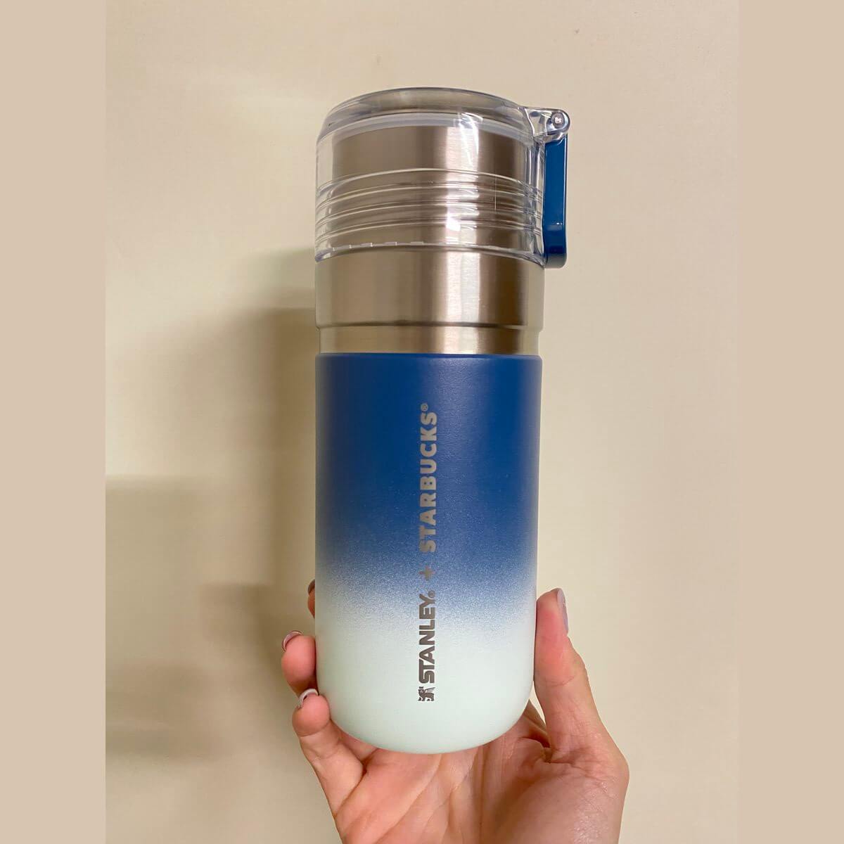Starbucks Taiwan 2024 26th anniversary Blue Ombre stainless steel cup 16.9oz loveinstarbucks loveinstarbucks