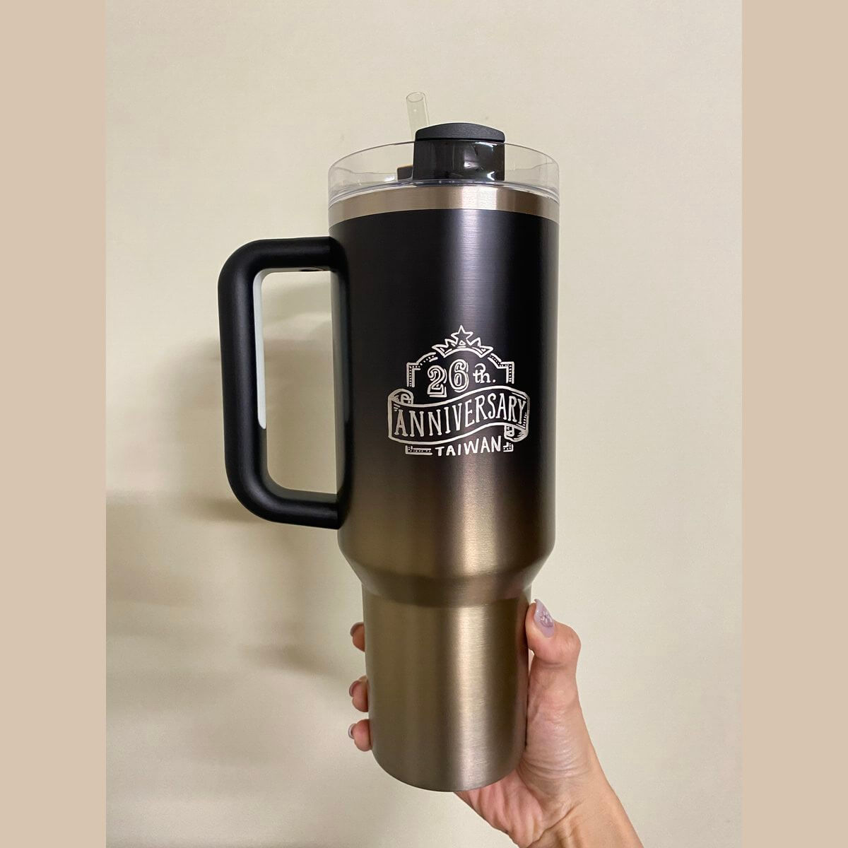 Starbucks Taiwan 2024 26th anniversary Stanley stainless steel cup 40oz Starbucks loveinstarbucks