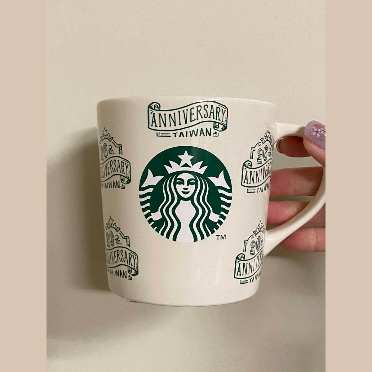 Starbucks Taiwan 2024 26th anniversary mug 414ml loveinstarbucks loveinstarbucks