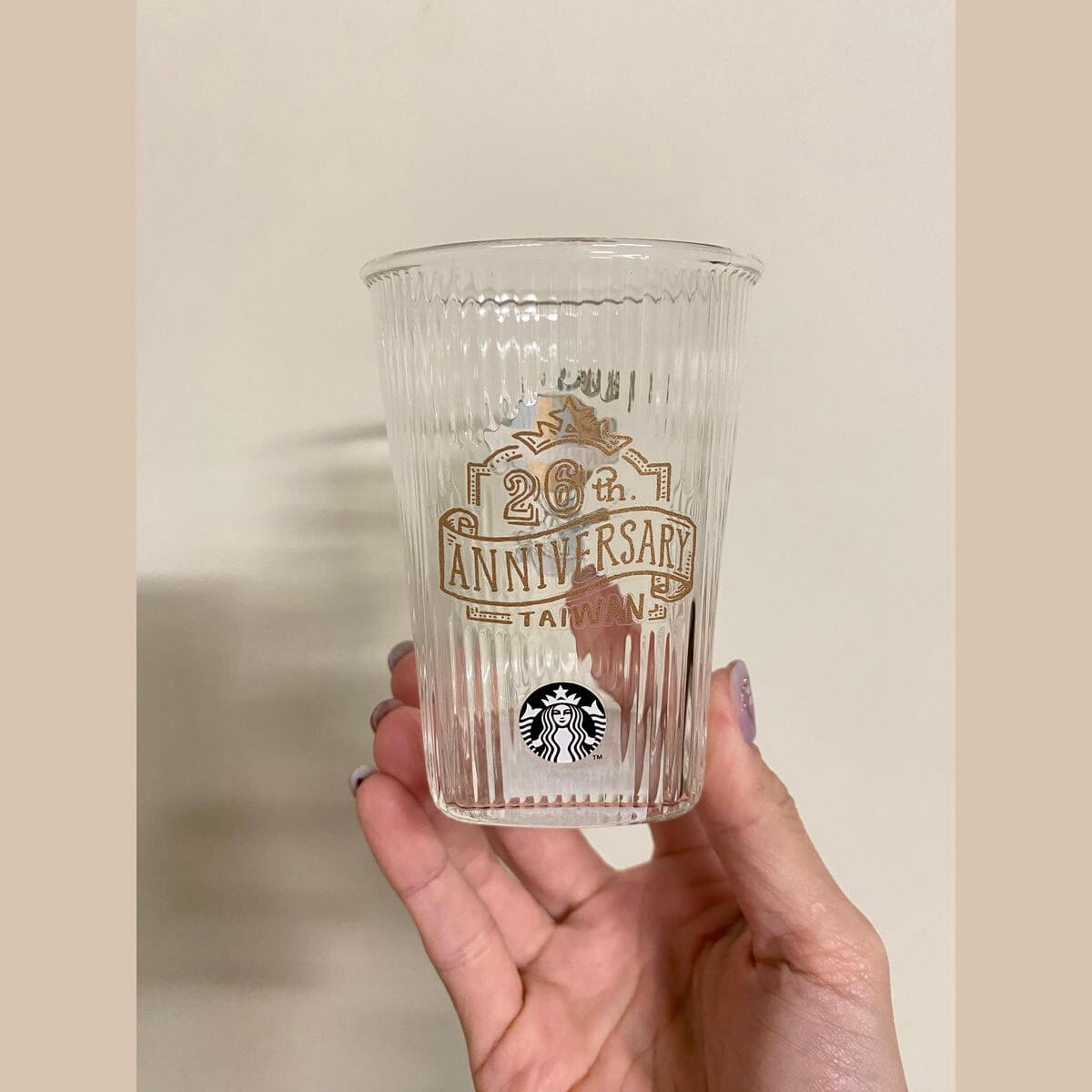 Starbucks Taiwan 2024 26th anniversary Ho-t air balloon adventure glass 207ml loveinstarbucks loveinstarbucks