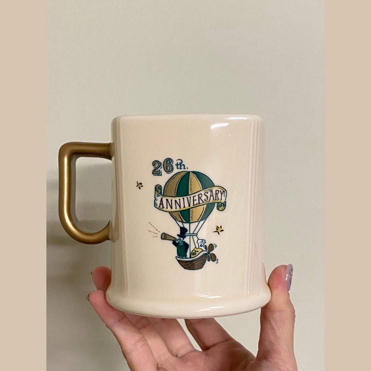 Starbucks Taiwan 2024 26th anniversary Ho-t Air Balloon Adventure Mug 414ml loveinstarbucks loveinstarbucks