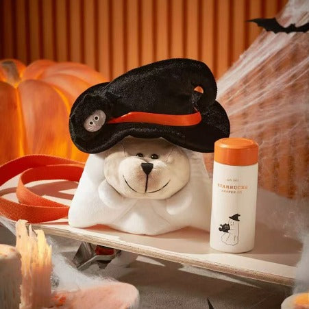 Starbucks China 2023 Halloween Cool Black series Stainless steel cup 210ml with bearista bag Starbucks loveinstarbucks
