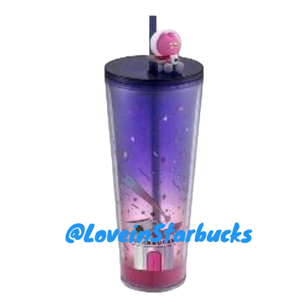 Starbucks Asia 2024 summer2 cosmic coffee cup decorative plastic cup 24oz 710ml Starbucks Asia loveinstarbucks