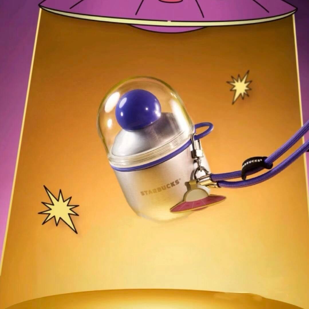 Starbucks China 2024 Summer Night Sky Series Stainless steel glitter cup 360ml Starbucks loveinstarbucks