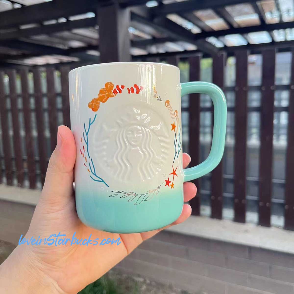 Starbucks Taiwan 2023 Protecting Marine Series mug Starbucks loveinstarbucks
