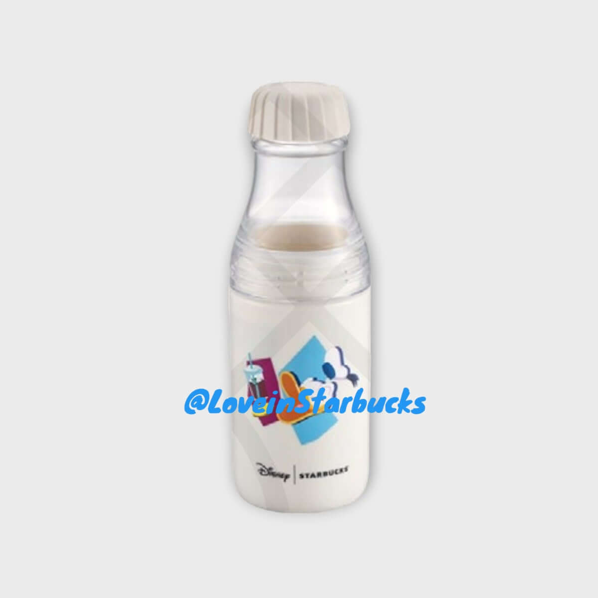 Starbucks Disney co-branded Taiwan 2024 series ISNEYFUN Donald Duck Cold Water Bottle 503ml loveinstarbucks loveinstarbucks