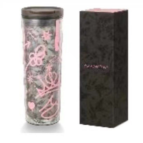 Starbucks x blackpink 2023 Asia Pacific series - black plastic traveler's cup Starbucks loveinstarbucks