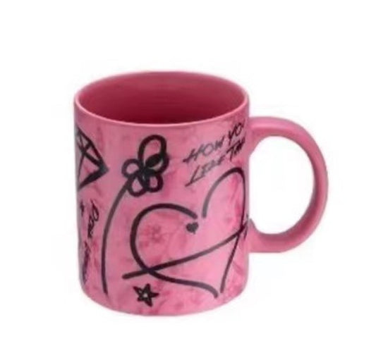 Starbucks x blackpink 2023 Asia Pacific series - pink mug Starbucks loveinstarbucks
