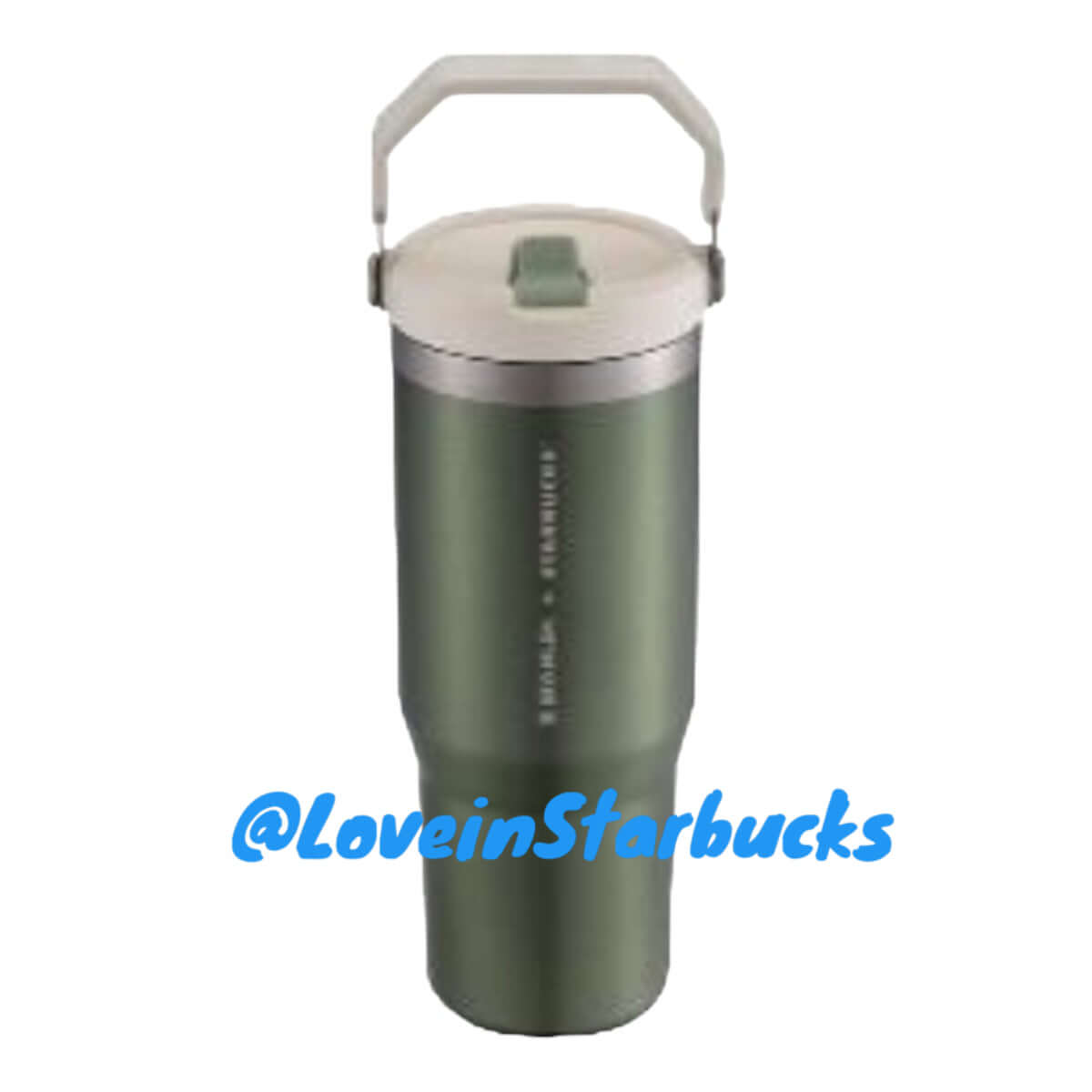 Starbucks Asia 2024 summer2 Stanley hope green Stainless steel cup 30oz loveinstarbucks loveinstarbucks