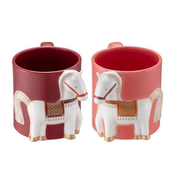 Starbucks Taiwan 2026 Year of the Horse New Year series mug set 355ml