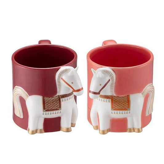 Starbucks Taiwan 2026 Year of the Horse New Year series mug set 355ml