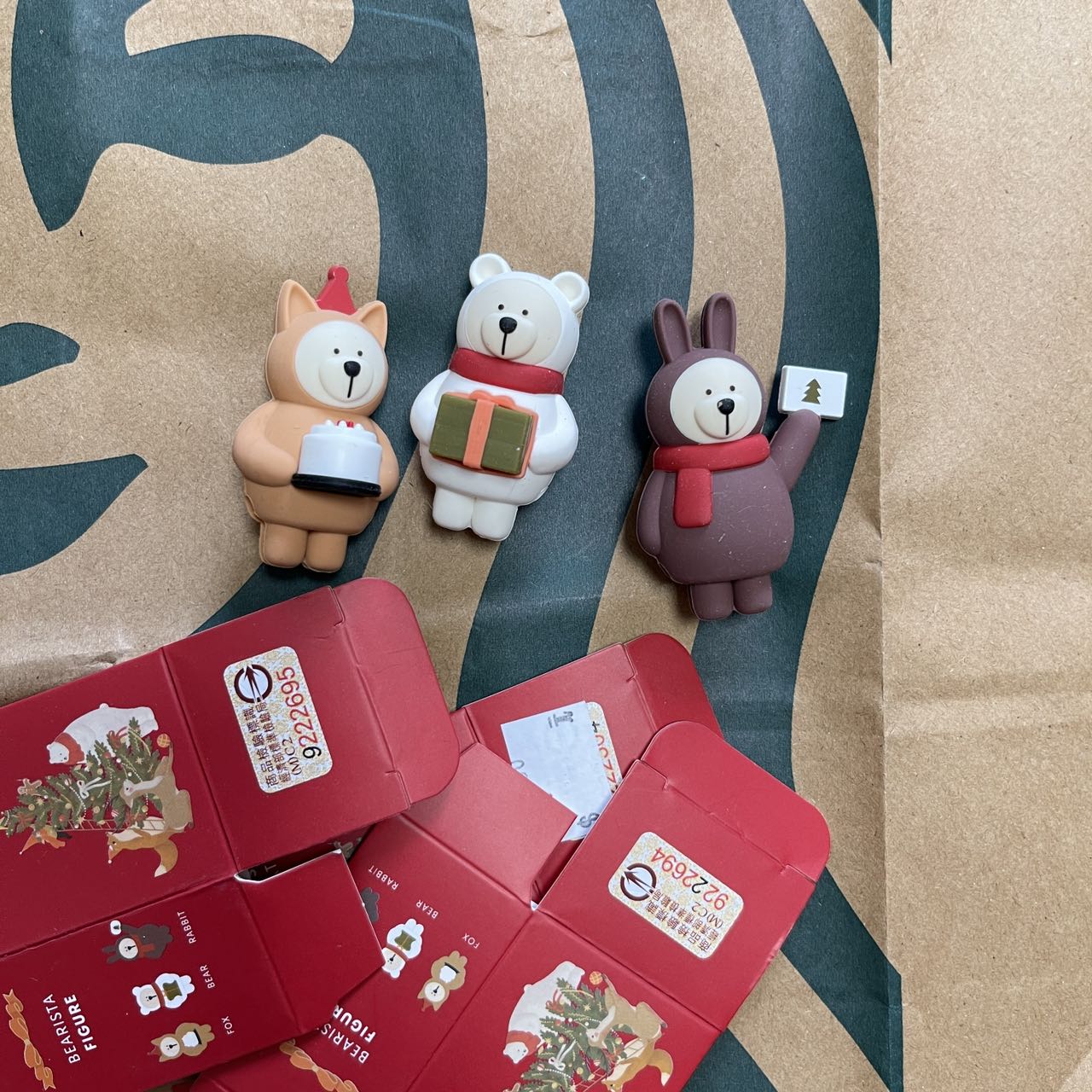 Starbucks Taiwan Cup Edge Figure set Starbucks loveinstarbucks