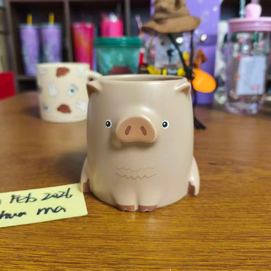 Starbucks Thailand Pig-shaped mug 12oz