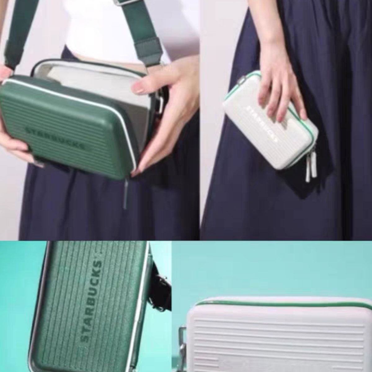 Starbucks China mini suitcase bag - without gift card Starbucks loveinstarbucks