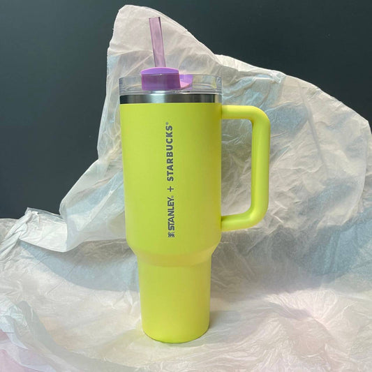 Starbucks Thailand 2024 Lime purple Stanley Stainless steel cup 40oz Starbucks loveinstarbucks
