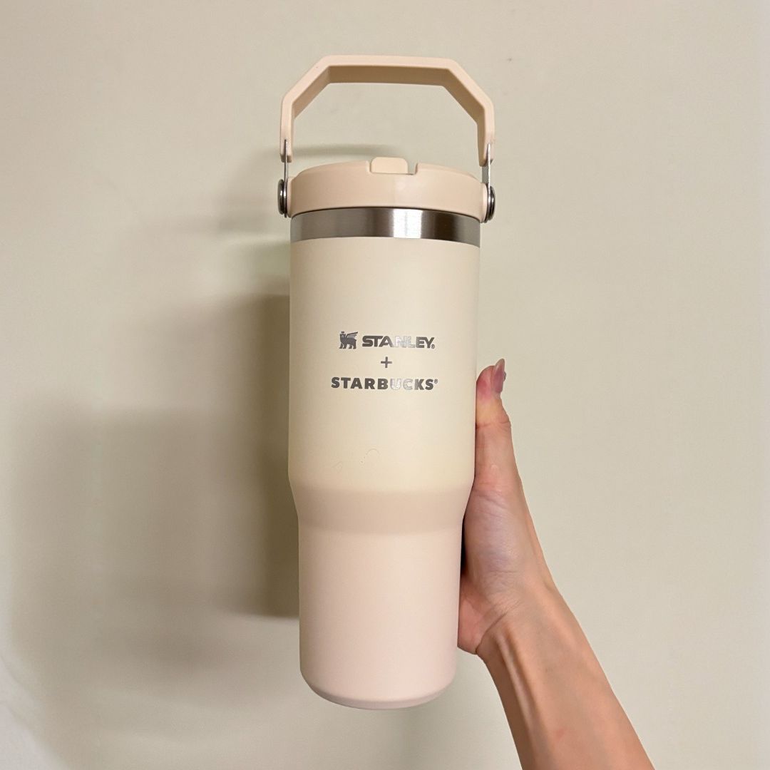 Starbucks Taiwan 2025 Summer Mediterranean Style Series x Stanley pink Stainless Steel cup 30oz