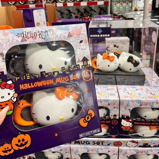 Hello Kitty China 2024 Halloween two mugs as a Set - read details before order Sanrio loveinstarbucks