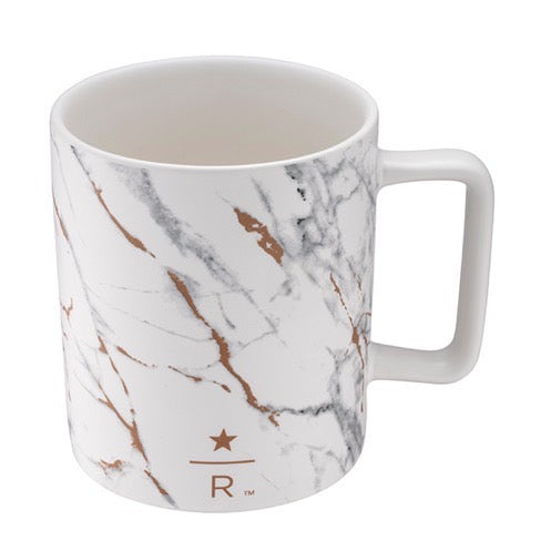 Starbucks Taiwan 2025 selected store classic series White Stone Pattern Collection Mug 473ml