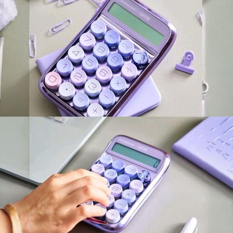 Starbucks China and Lofree Co-branded 2024 calculator calculators Starbucks loveinstarbucks