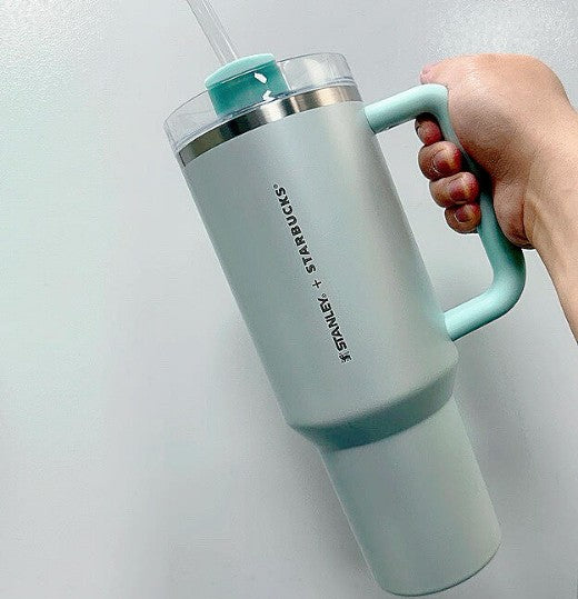 Starbucks China 2025 Small fresh series Stanley Stainless steel cup 40oz