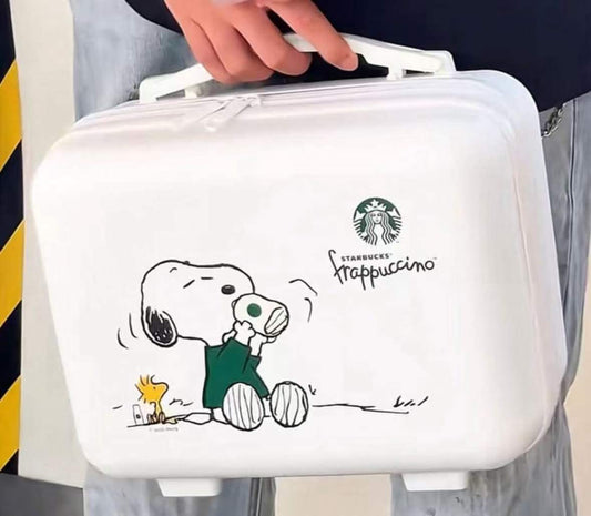Starbucks China 2025 Peanuts Snoopy co-brand suitcase -read details