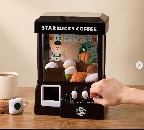 Starbucks Taiwan 2026 Claw machine - read details