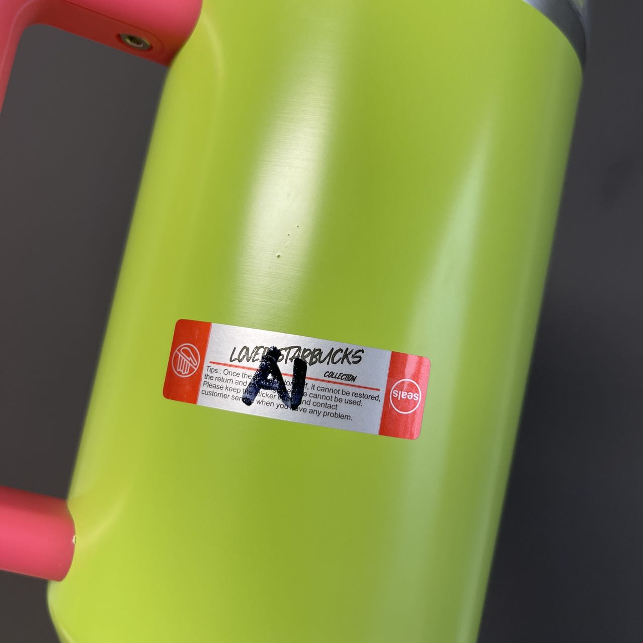 Flaw Starbucks Music Carnival Green Stanley stainless steels cup 40oz without original box Starbucks loveinstarbucks