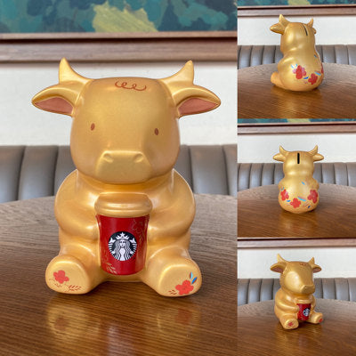 Starbucks Ox Year coin bank Starbucks loveinstarbucks