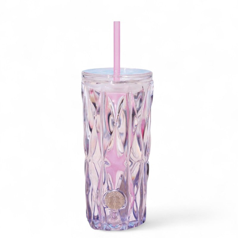 Starbucks Hong Kong 2025 Undersea Mermaid Series glass 473ml