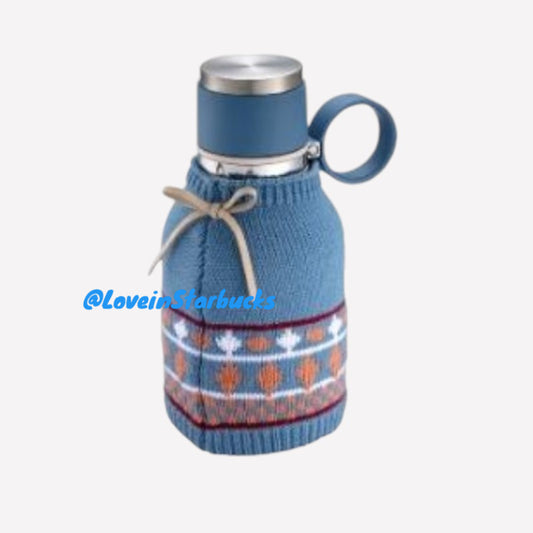 Starbucks Taiwan 2024 Christmas series Stainless steel kettle with cup cover 1065ml Starbucks loveinstarbucks