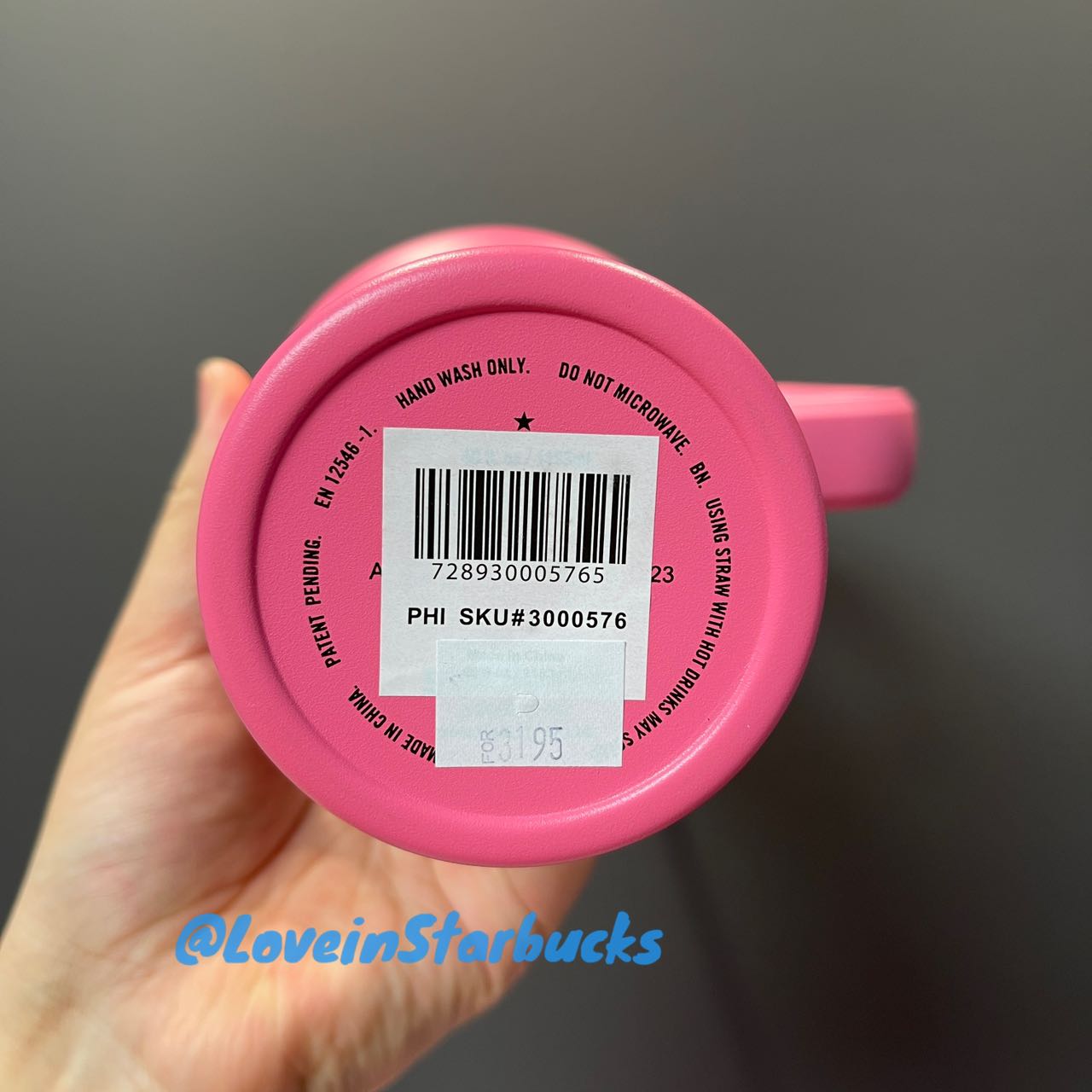 Starbucks x Stanley Philippines Pink Blush Carnation 40oz SS Tumbler loveinstarbucks loveinstarbucks