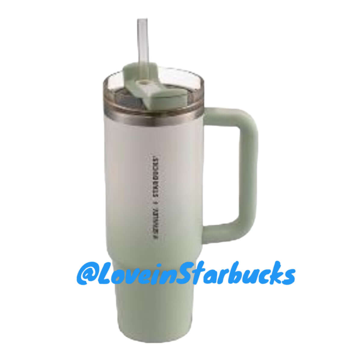 Starbucks Asia 2024 summer2 Stanley gradient Green stainless steel cup 30oz Starbucks loveinstarbucks