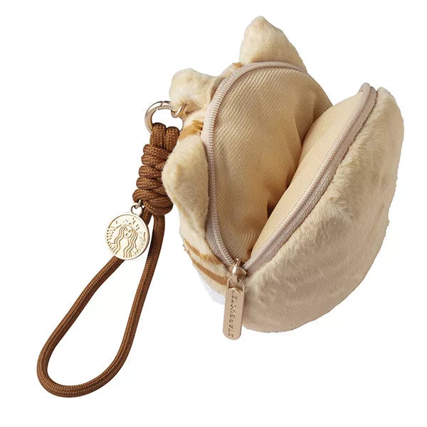 Starbucks Taiwan 2026 cat dog pet series Coin Purse-Brown Tabby Cat