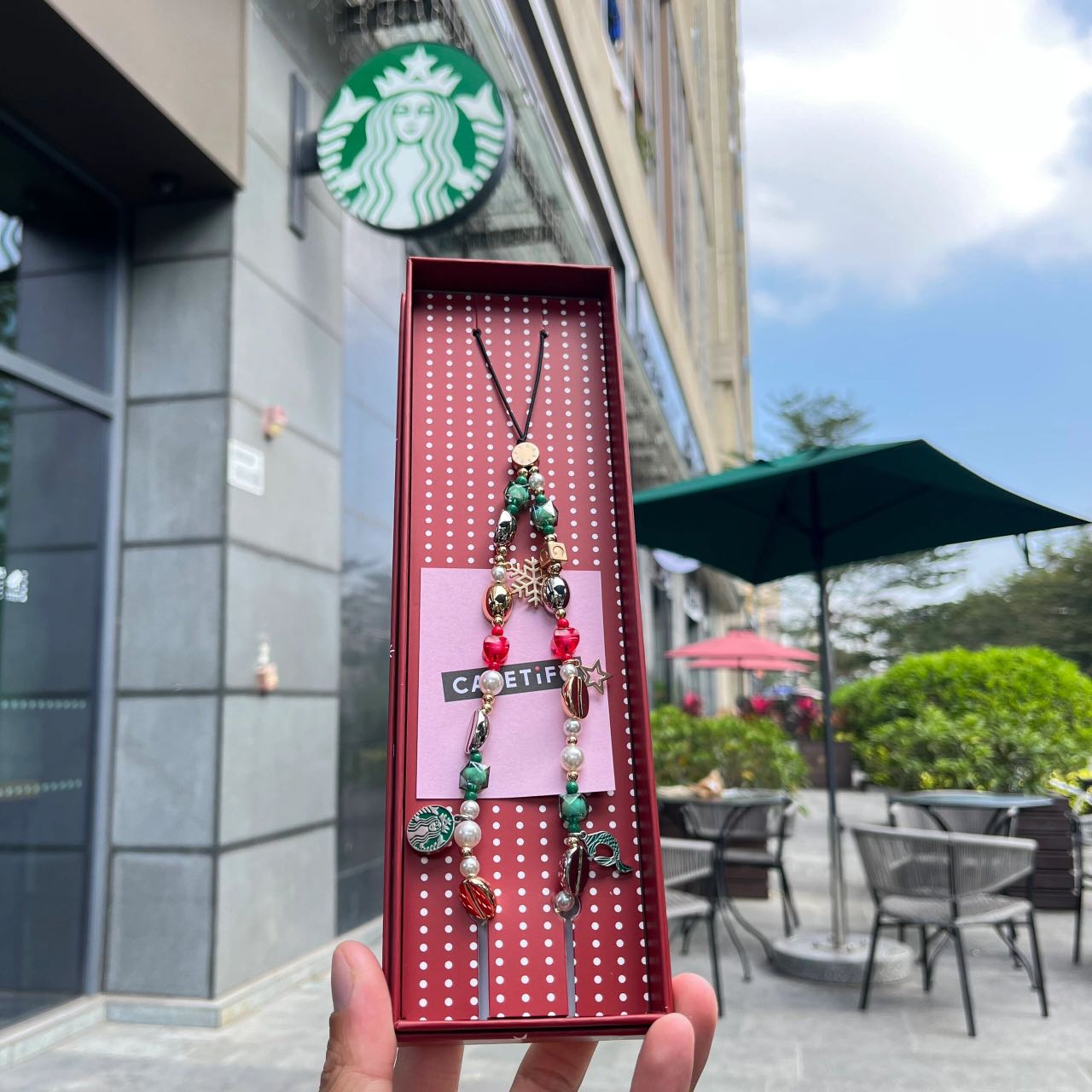 2023 Starbucks X CASEiFY co-brand bracelet loveinstarbucks loveinstarbucks