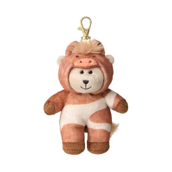 Starbucks Taiwan 2026 Year of the Horse New Year seriesMINI Dressed Bear Pendant