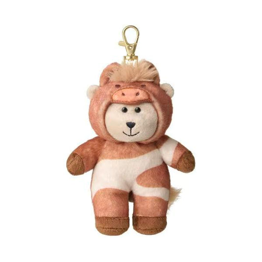 Starbucks Taiwan 2026 Year of the Horse New Year seriesMINI Dressed Bear Pendant