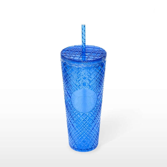 Starbucks Vietnam 2024 summer blue jeweled cup 24oz Starbucks loveinstarbucks