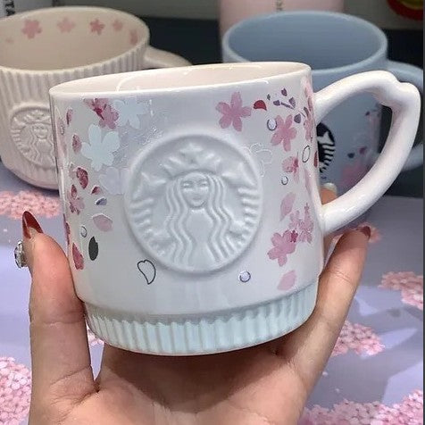 Starbucks HongKong 2024 Sakura pink mug Starbucks loveinstarbucks