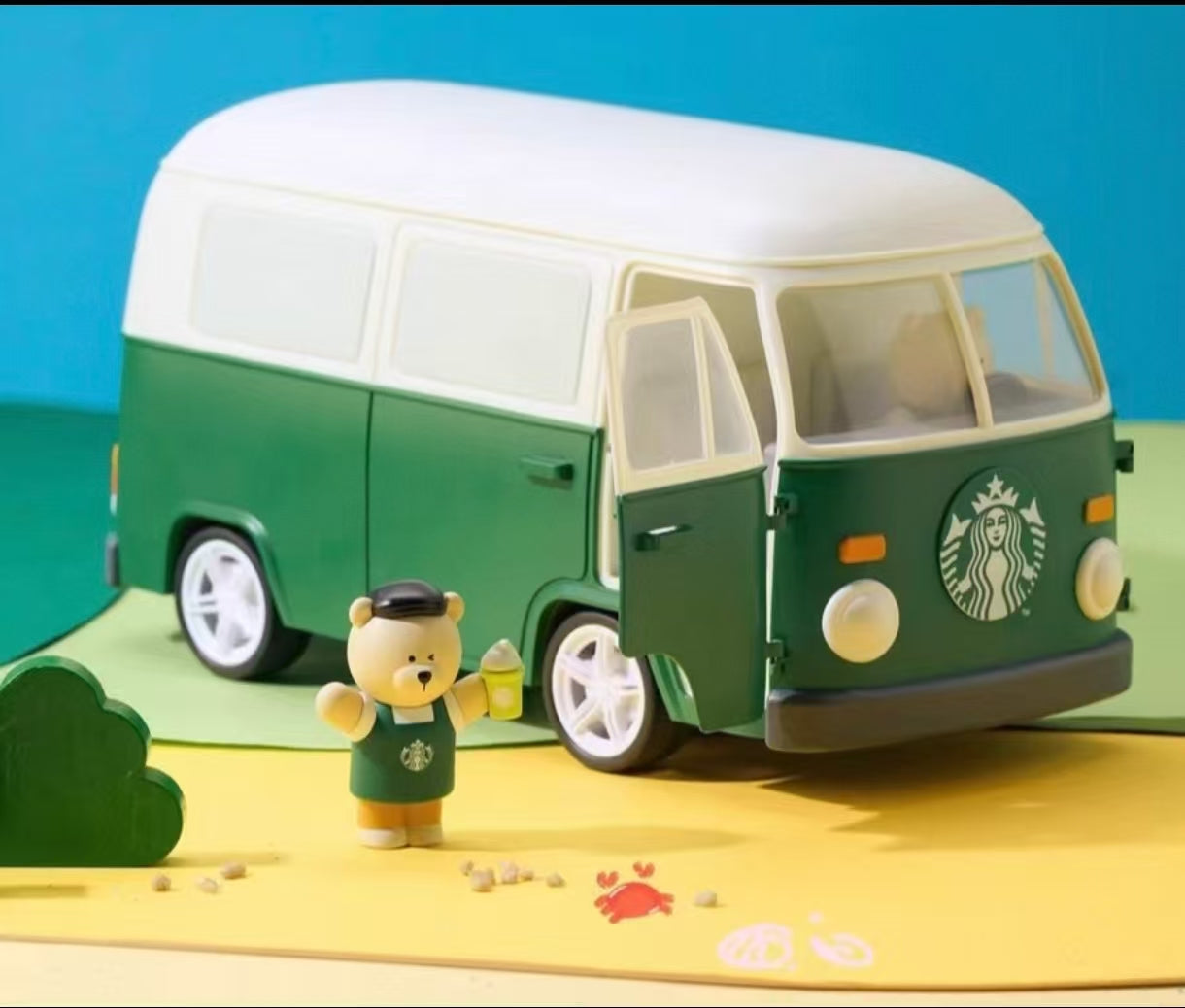 Starbucks 2026 coffee bus style ornaments - without cup