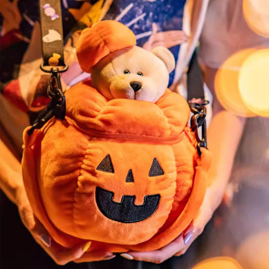 Starbucks China Cute Bear Pumpkin-Shaped Bag Starbucks loveinstarbucks