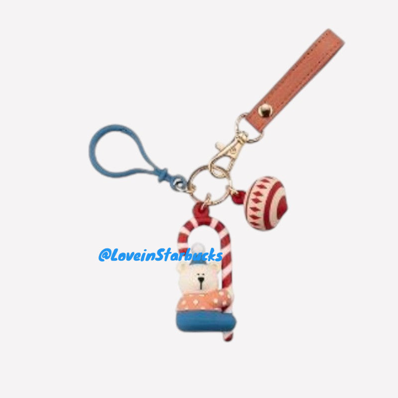 Starbucks Taiwan 2024 Christmas series Joker keychain Starbucks loveinstarbucks