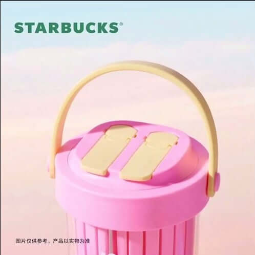 Starbucks China 2024 Colorful summer double drinking plastic cup 760ml Starbucks loveinstarbucks