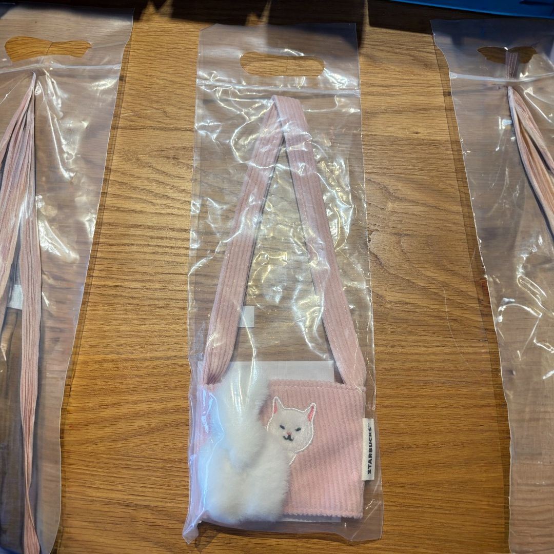 Starbucks Taiwan 2025 cat Cup sleeve