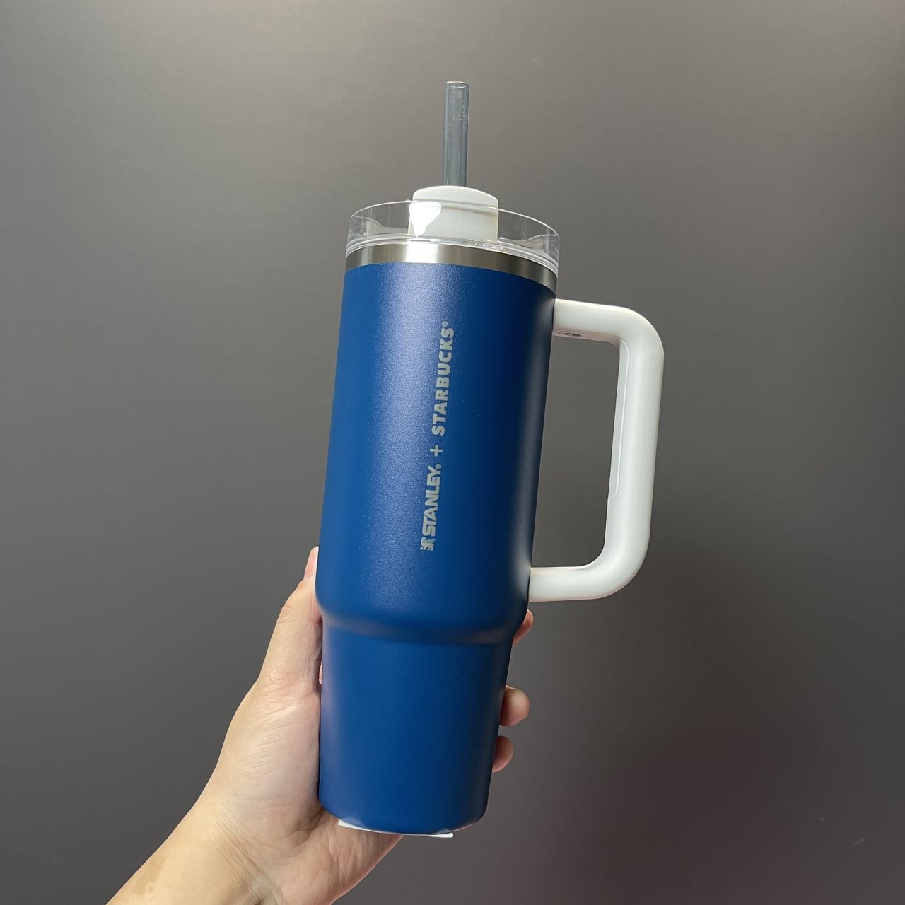 Starbucks Stanley Korea 2024 new year blue stainless steel cup 30oz Starbucks loveinstarbucks