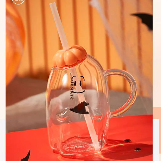 Starbucks China 2023 Halloween candy series glass cup 444ml Starbucks loveinstarbucks